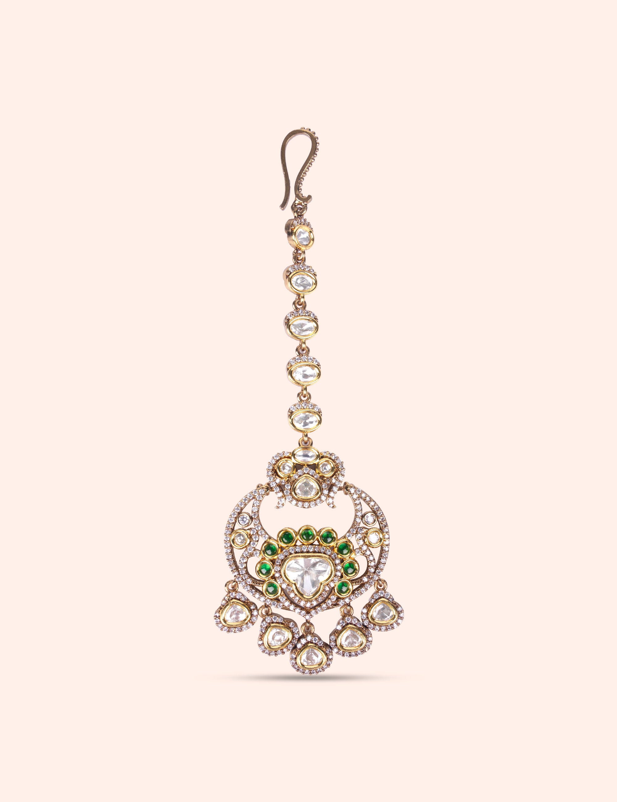 Emerald Drop Maangtika
