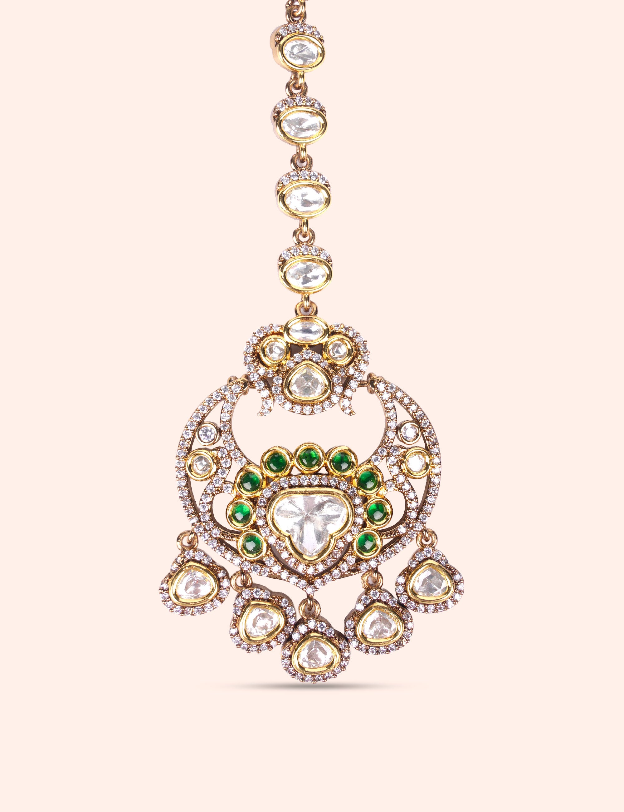 Emerald Drop Maangtika