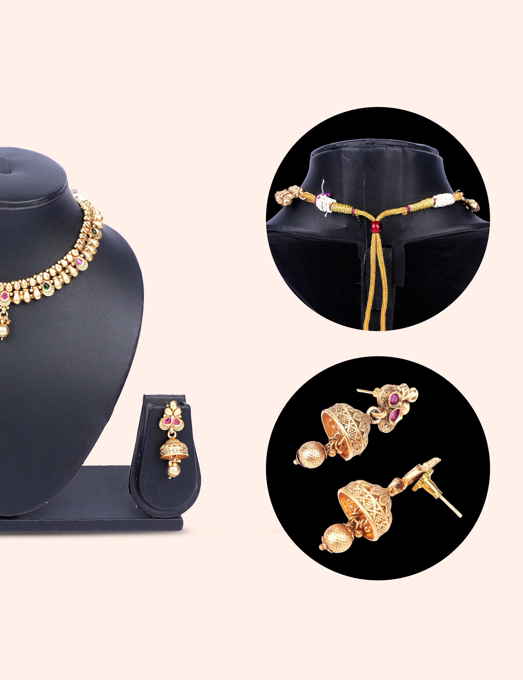Lakshmi Royale Temple Choker Set