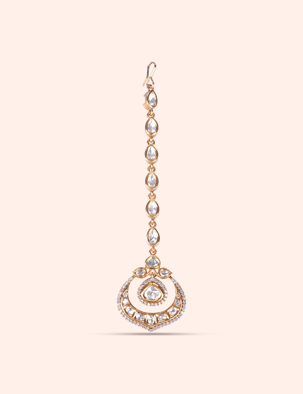 Crystal Drop Maangtika