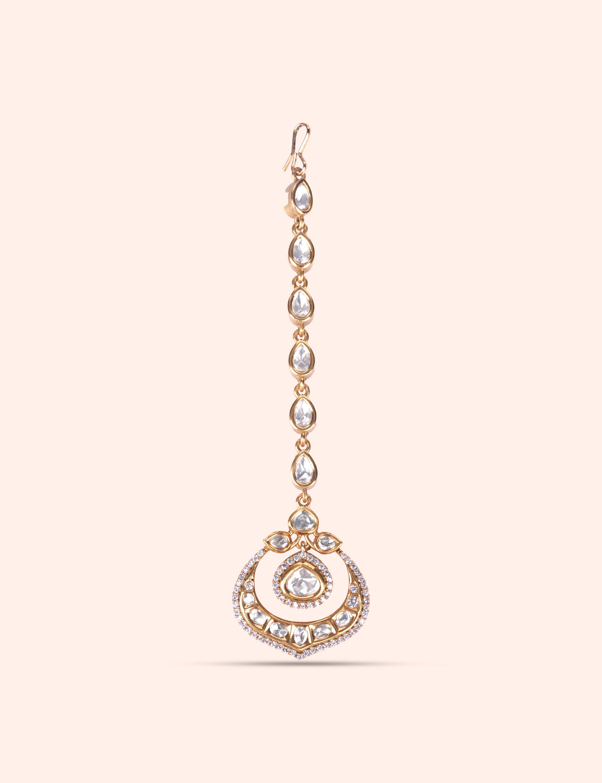 Crystal Drop Maangtika