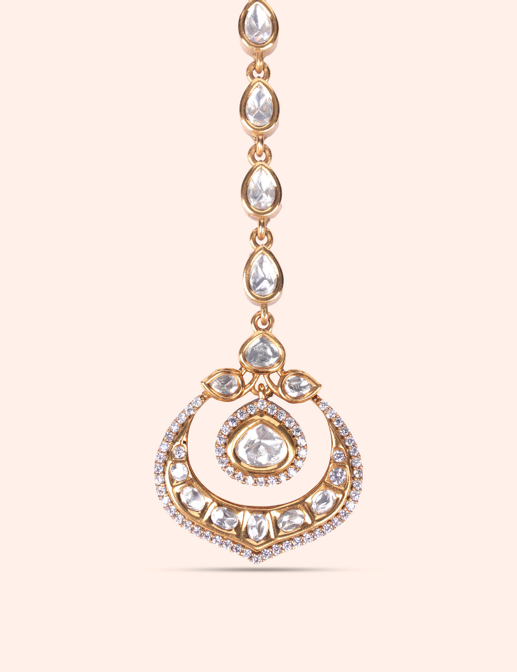 Crystal Drop Maangtika