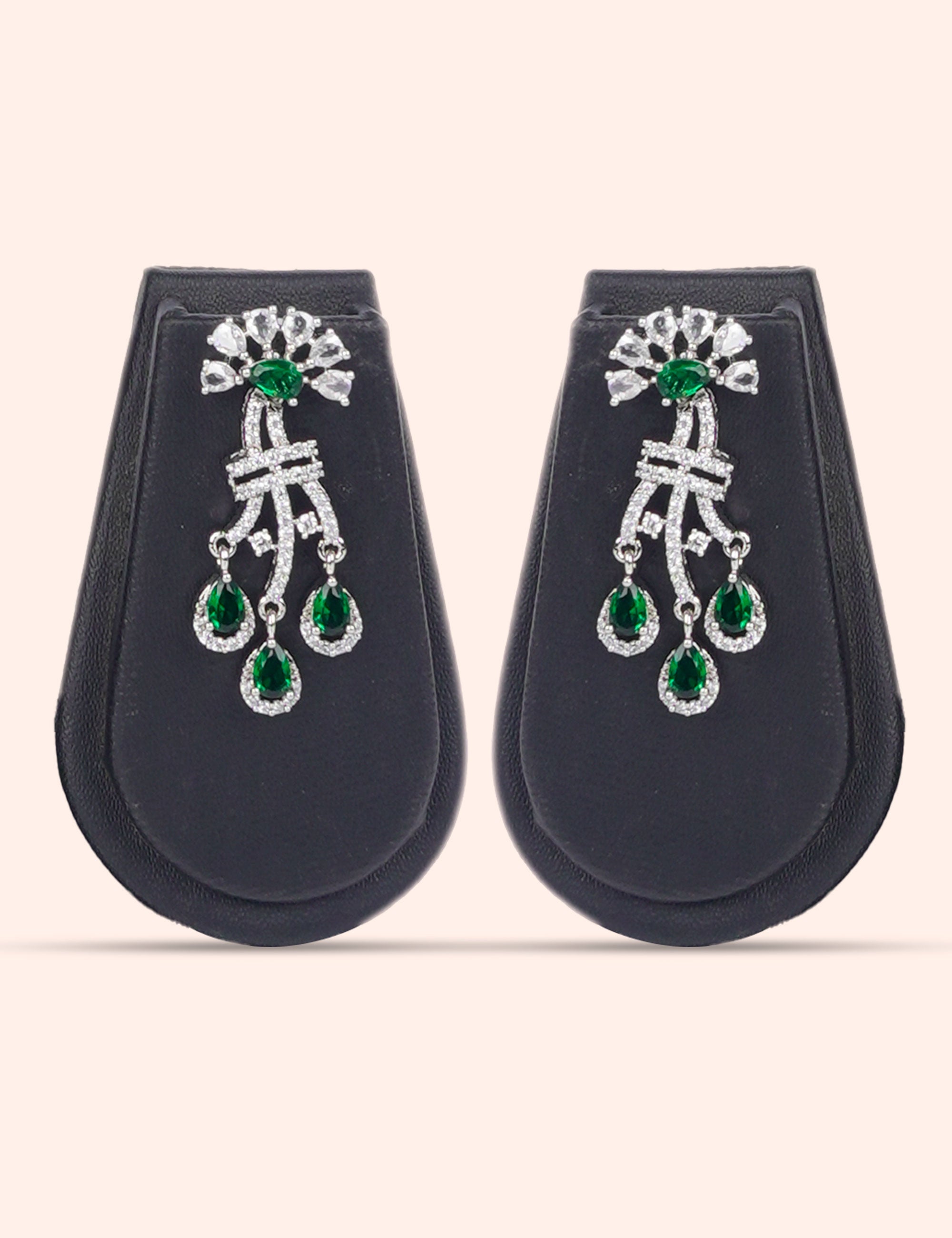 The Prism Dynasty & Zirconia Diamond Statement Set by N Dazzles Designs