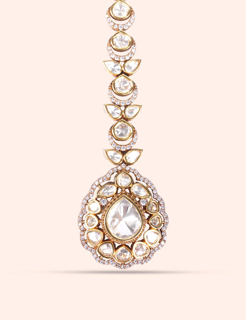 Classic Kundan Drop Tikka