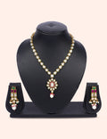 Rajsi Kundan Pearl Drop Set