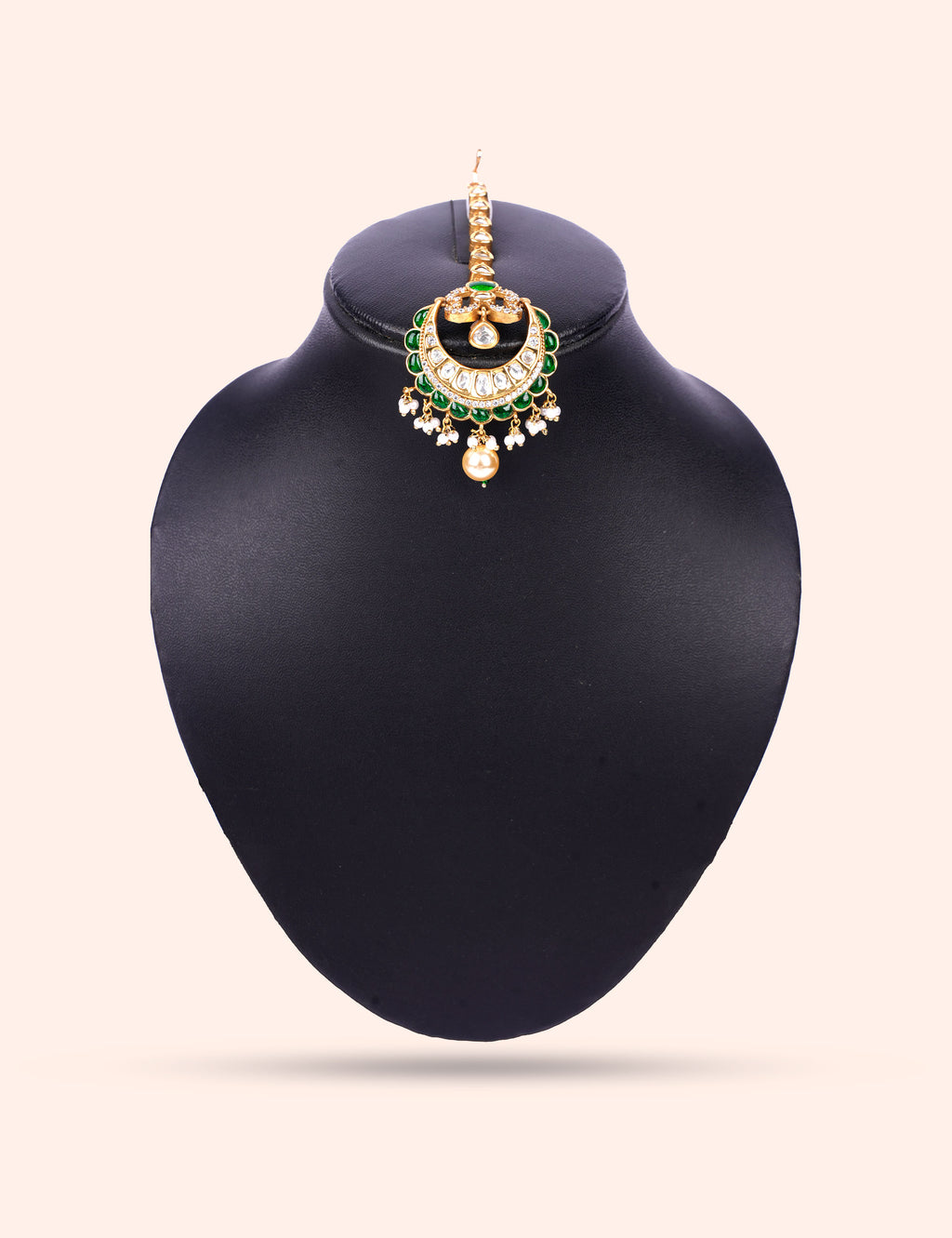 Royal Emerald Bridal Tikka