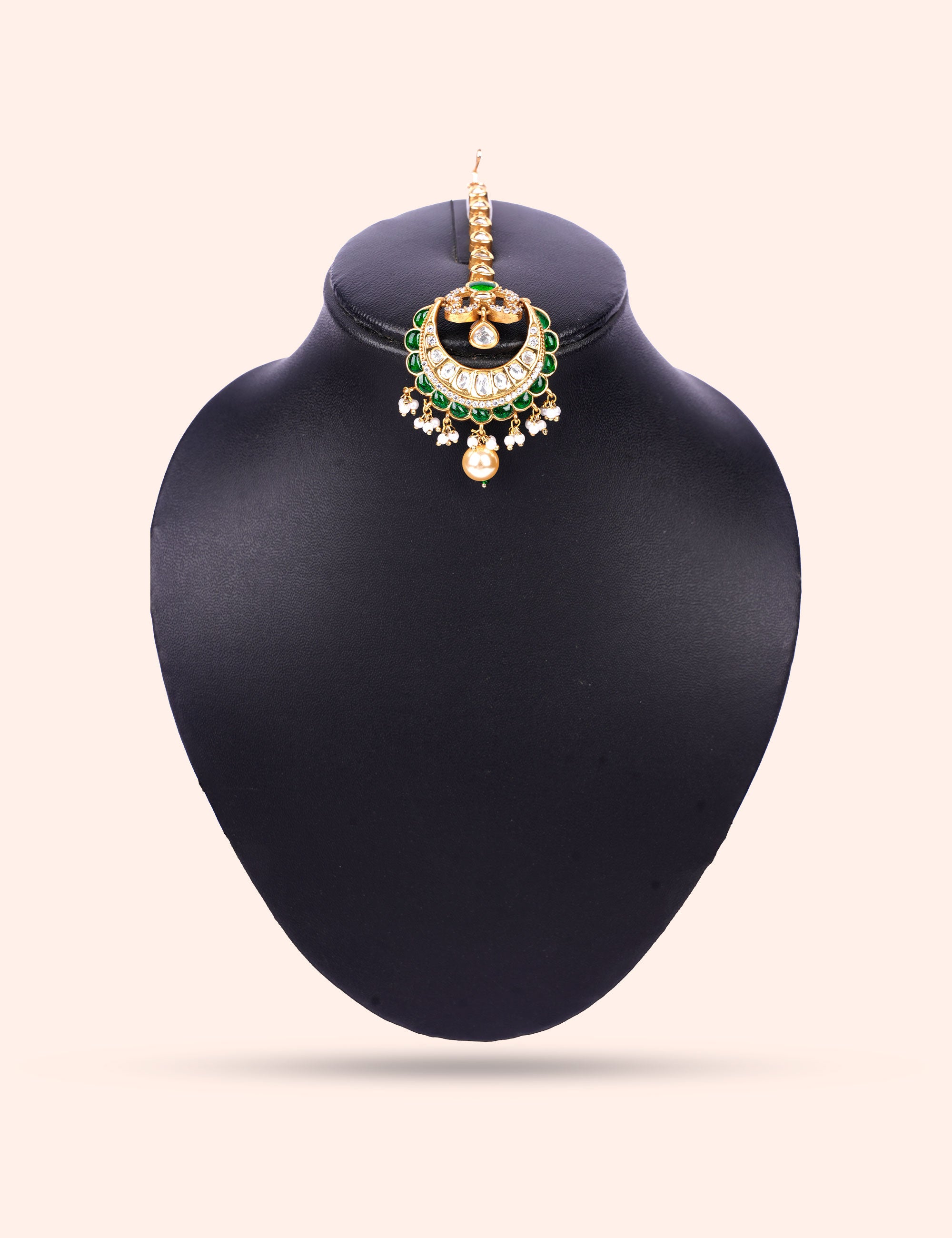 Royal Emerald Bridal Tikka