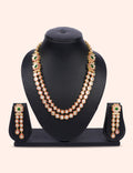 Classic Double Line Kundan Set