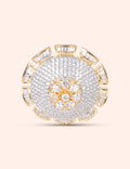 Elegant Gold Sparkle Ring
