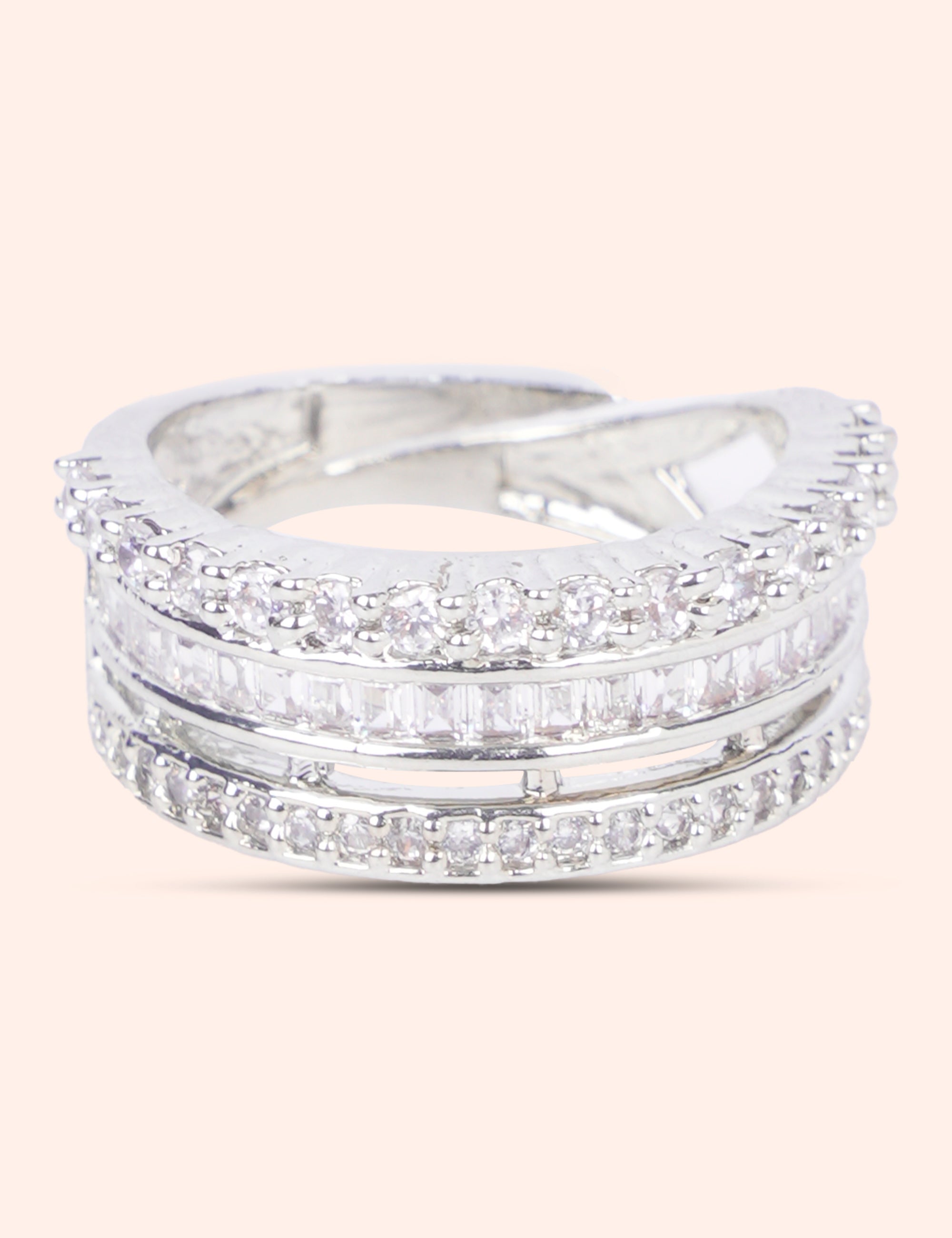 Multi Band Diamond Ring