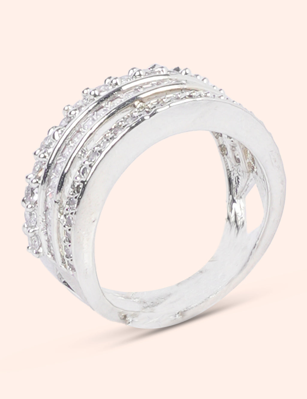 Multi Band Diamond Ring