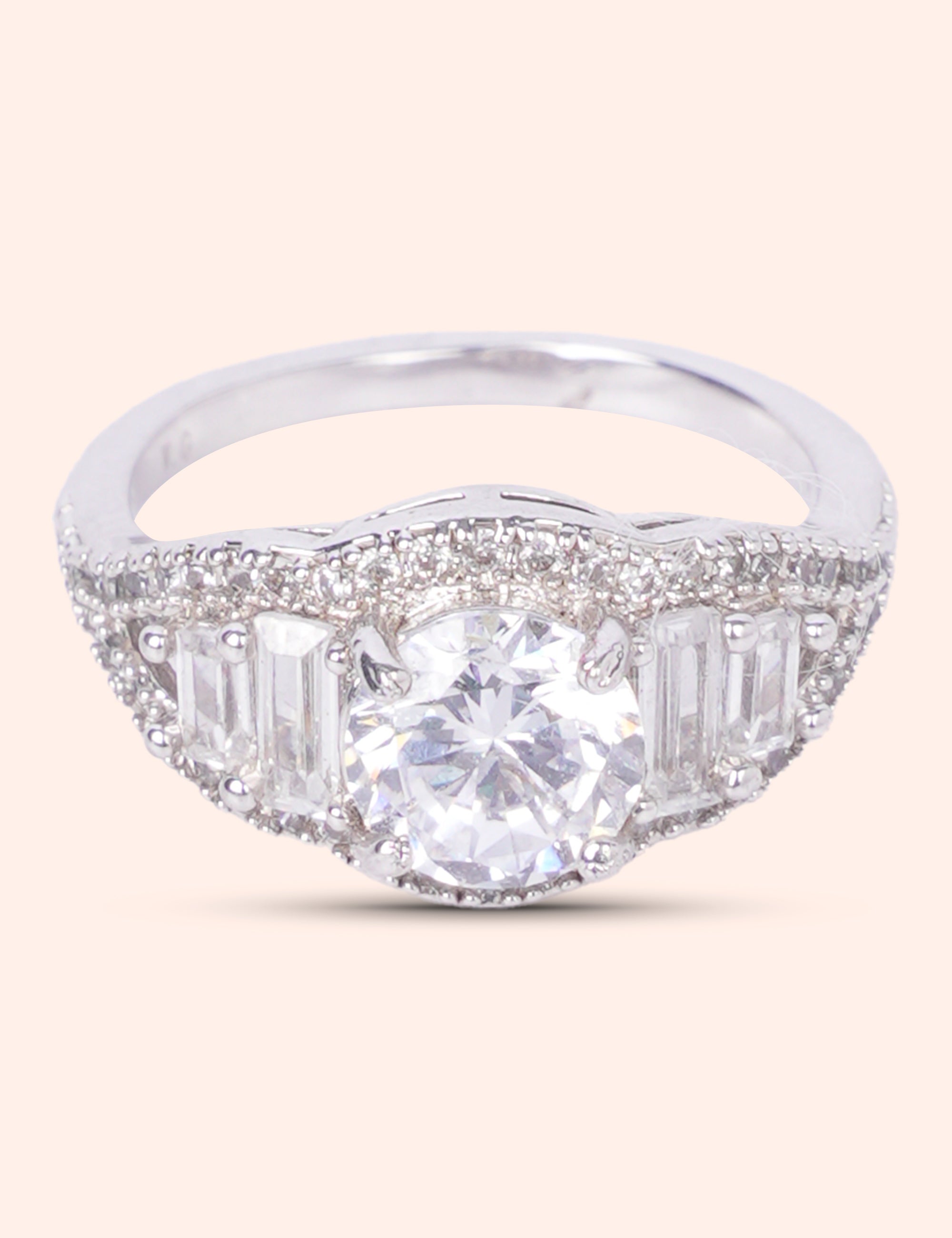 Bright Sparkle Ring