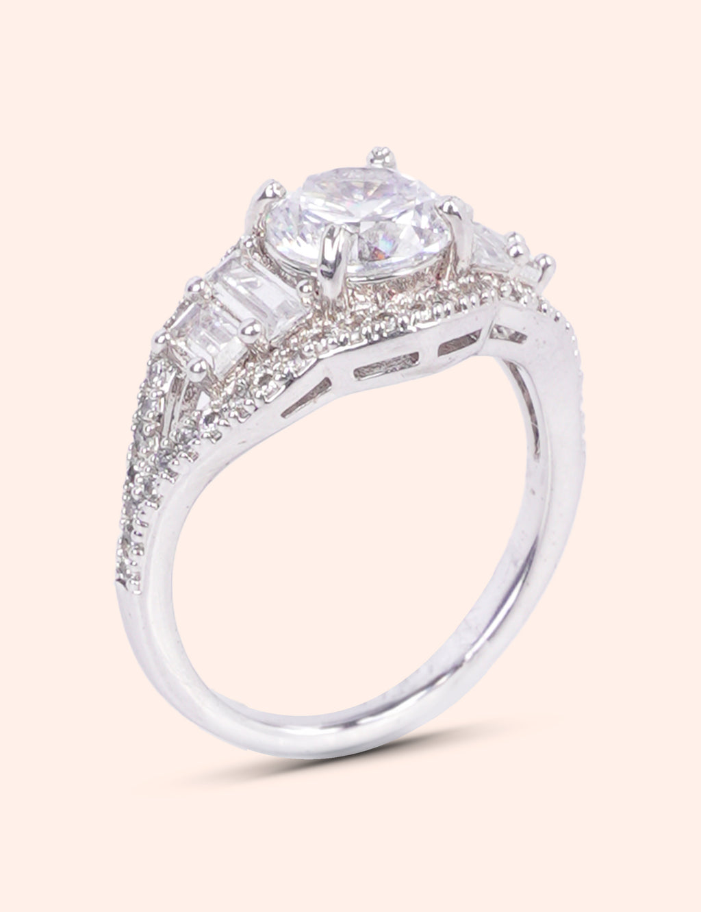 Bright Sparkle Ring