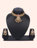 Gold Plated Floral Choker