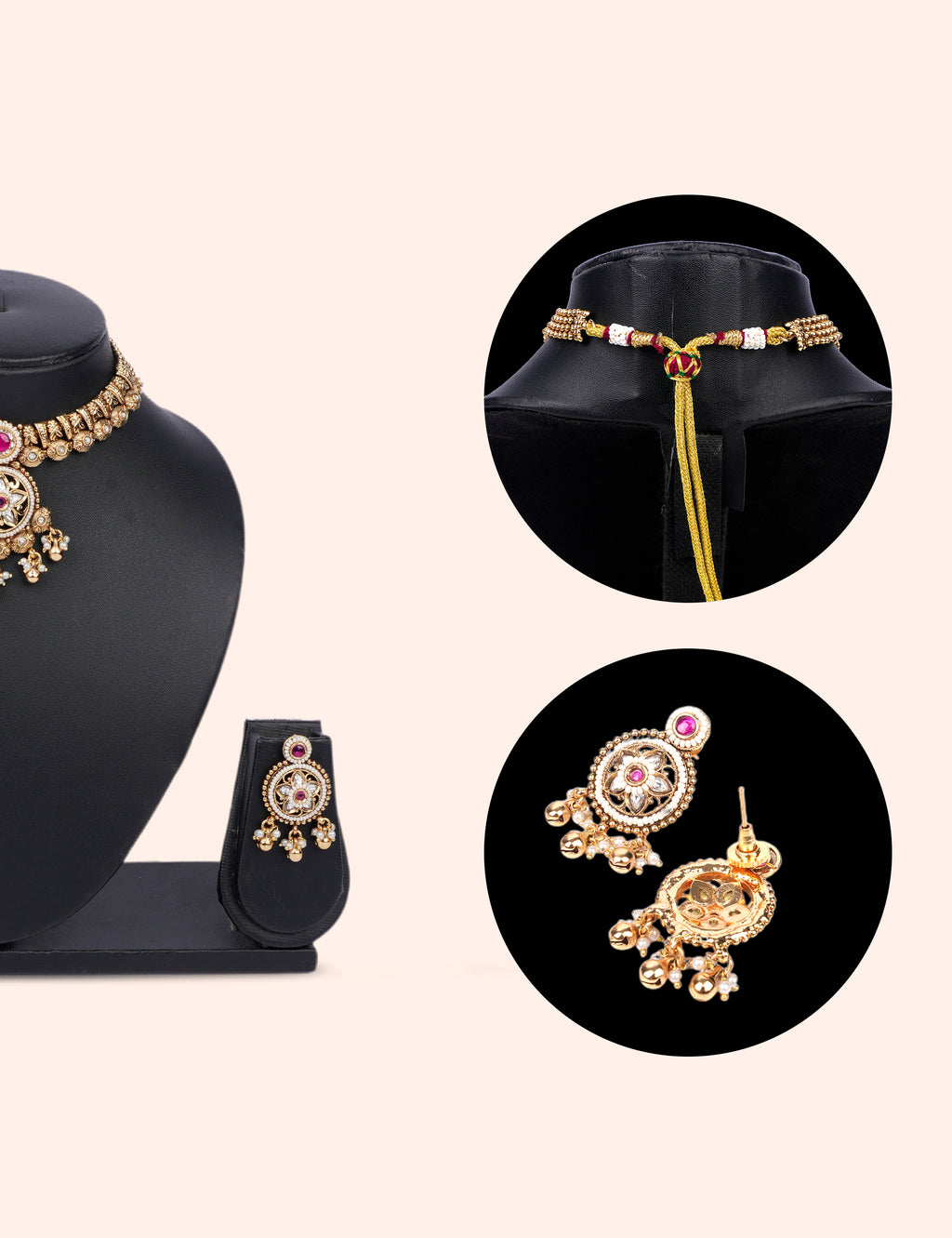 Gold Plated Floral Choker