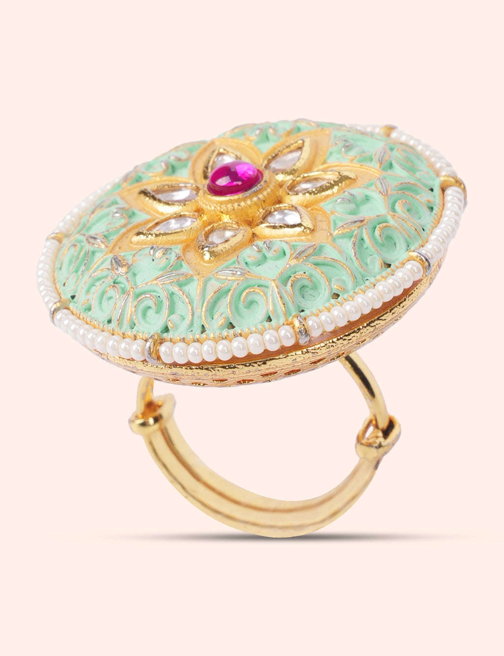 Luxury Flower Design Ring
