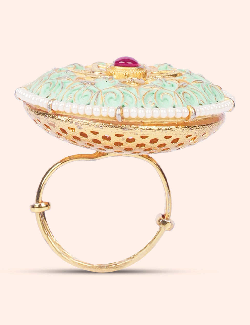 Luxury Flower Design Ring
