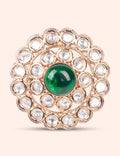 Royal Green Circle Ring