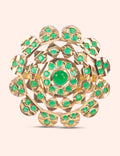 Green Stone Designer Ring