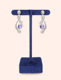 Elegant Purple Drops