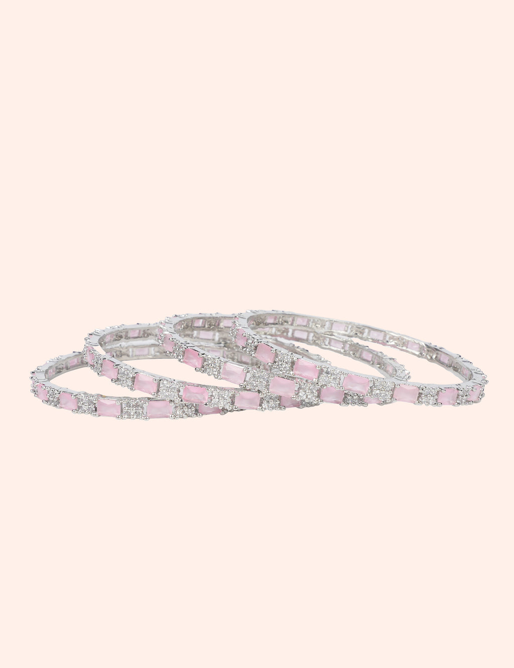 Blush Sparkle Bangles