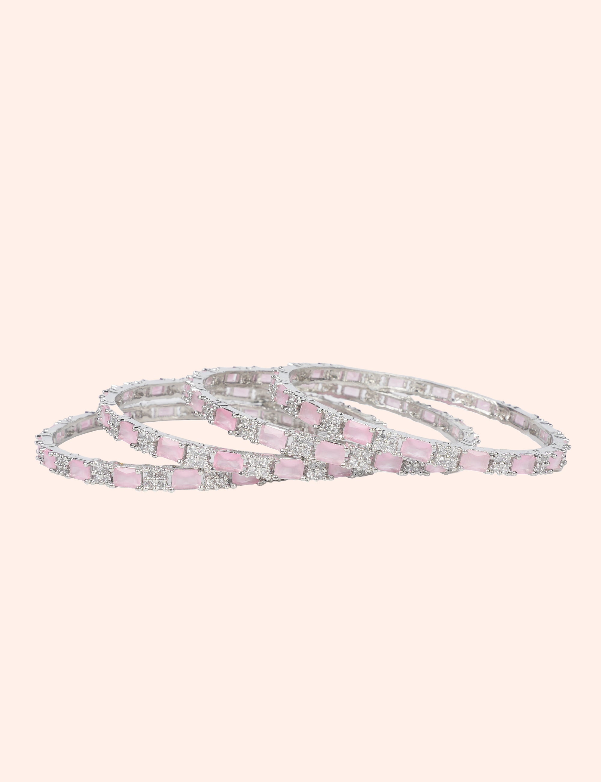 Blush Sparkle Bangles