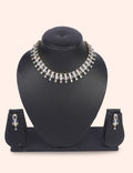 Elegant Blue Drop & Zirconia Diamond Statement Set by N Dazzles Designs