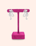 Elegant Pearl Flow Earrings