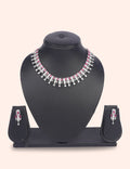 Princess Pink Set & Zirconia Diamond Statement Set by N Dazzles Designs