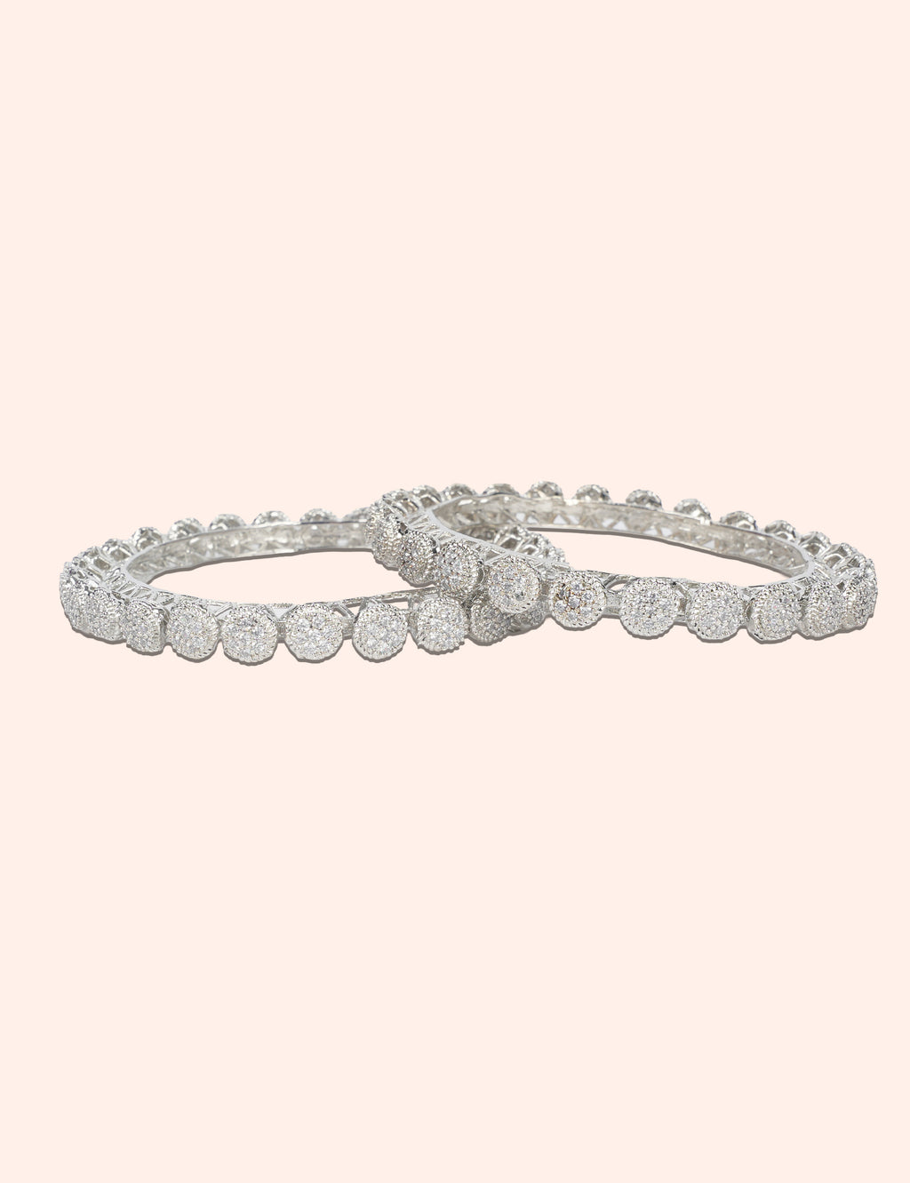 Round Sparkle Bangles