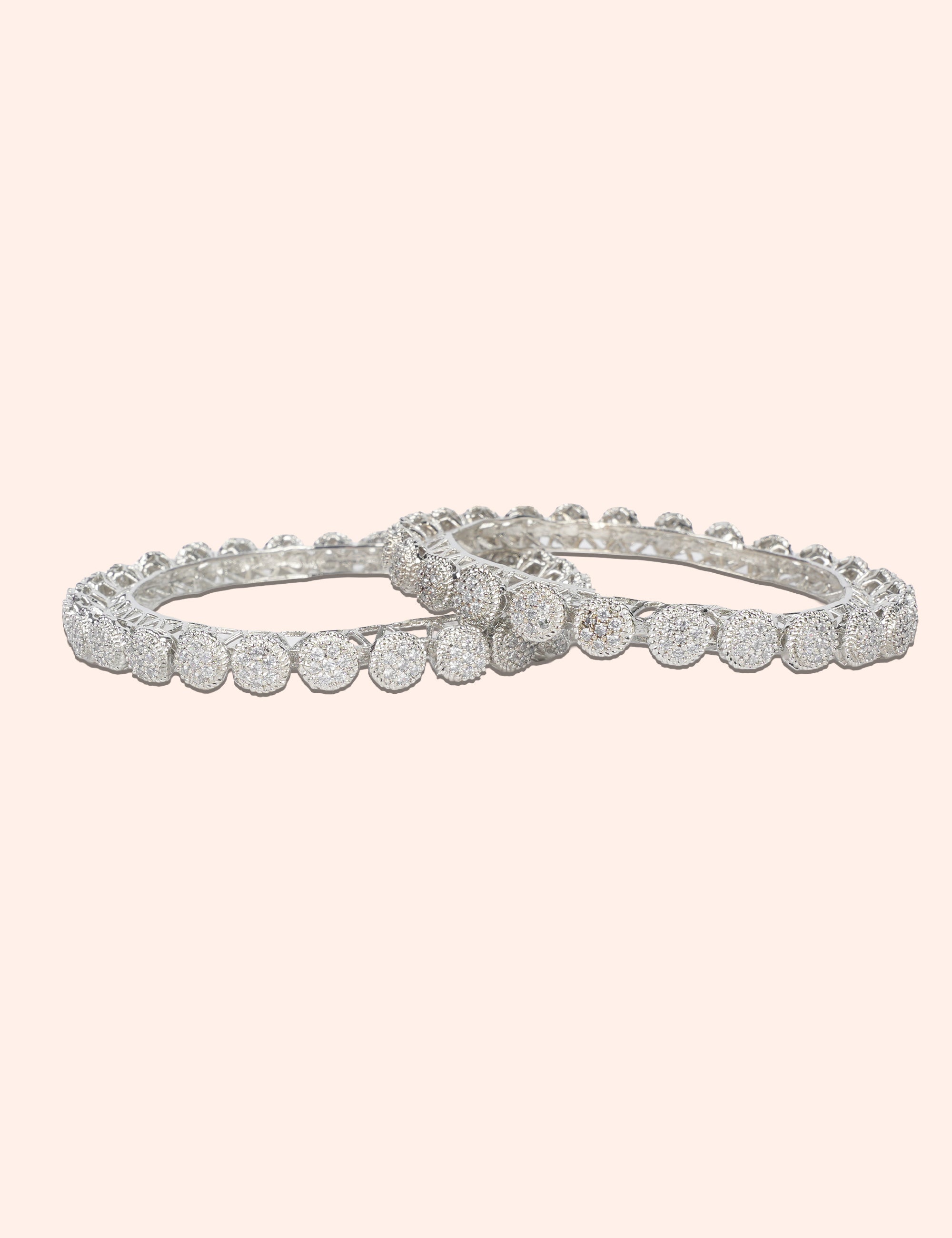 Round Sparkle Bangles