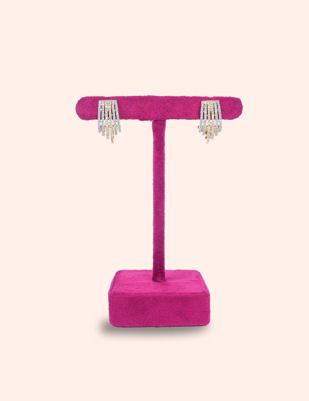 Diamond Fringe Earrings
