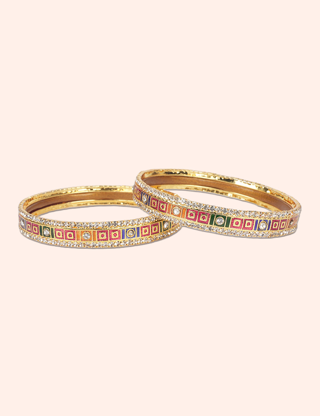 Multicolor Square Bangles