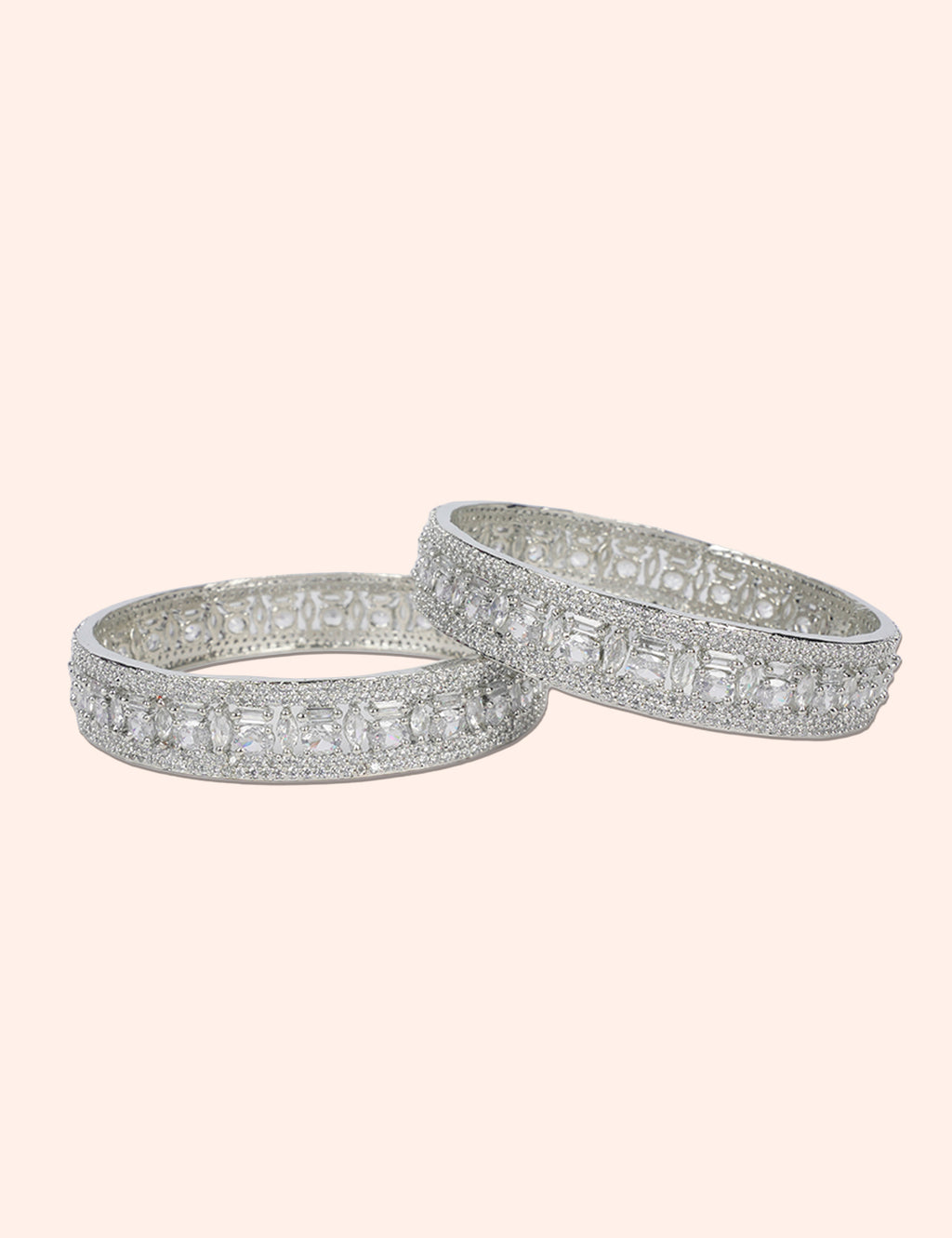Diamond Glow Bangles