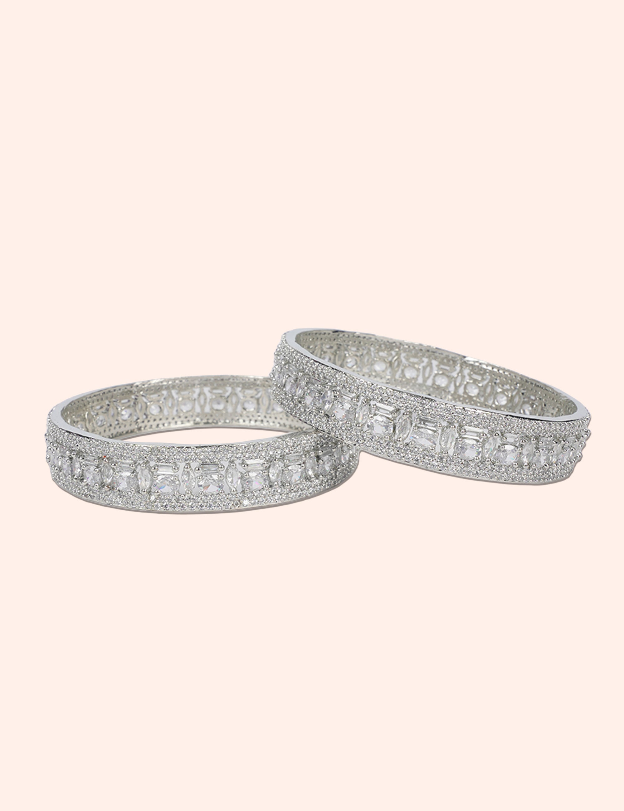 Diamond Glow Bangles