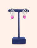 Royal Pink Shine Earrings