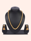 Antique Gold Bead Mala Set