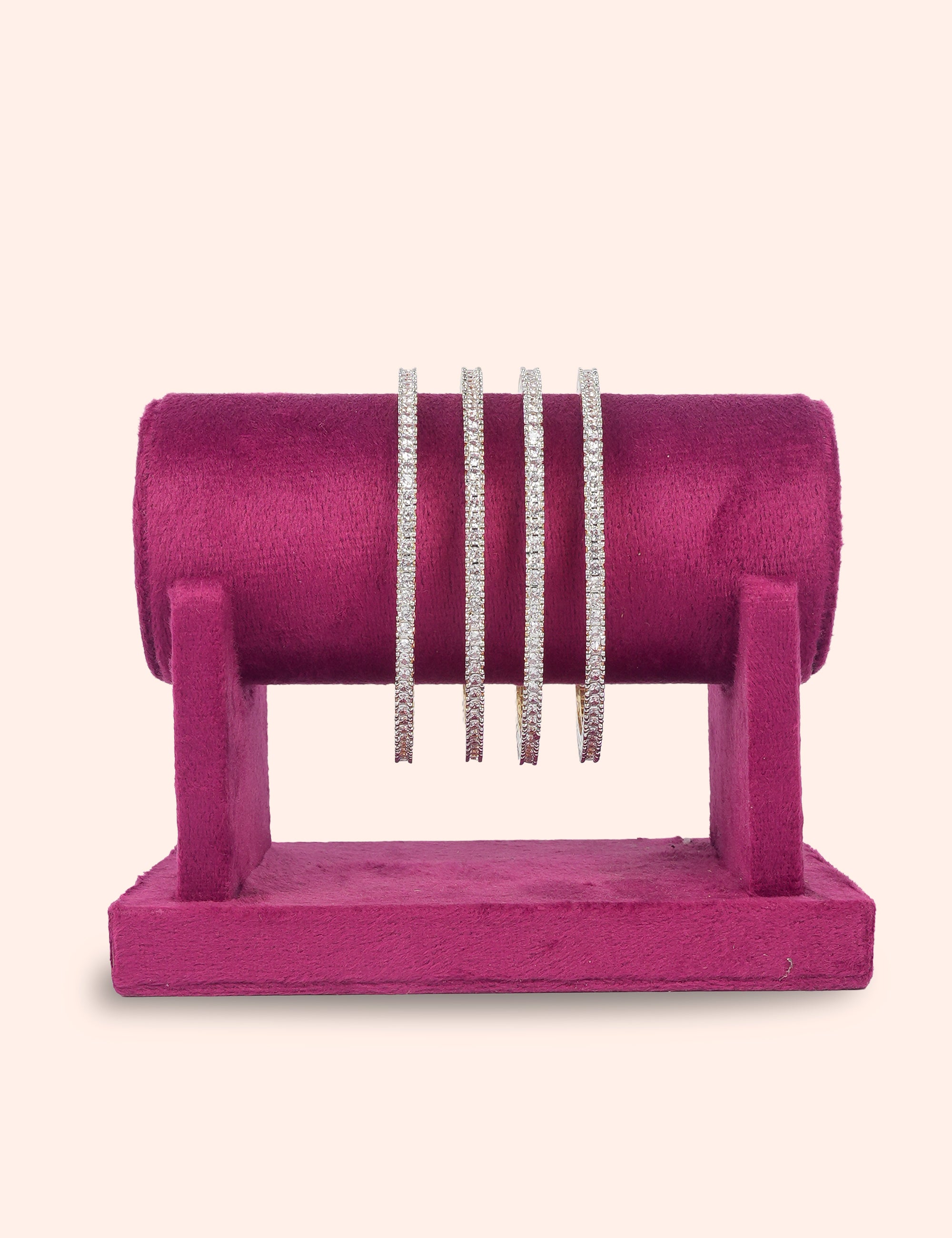 Crystal Line Bangles