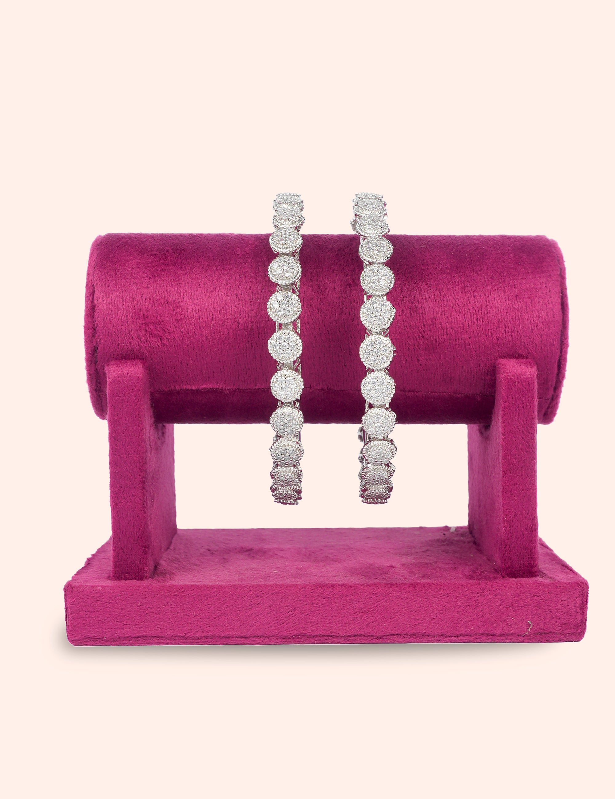 Round Sparkle Bangles