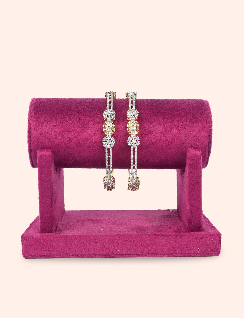 Fancy Gold Bead Bangles