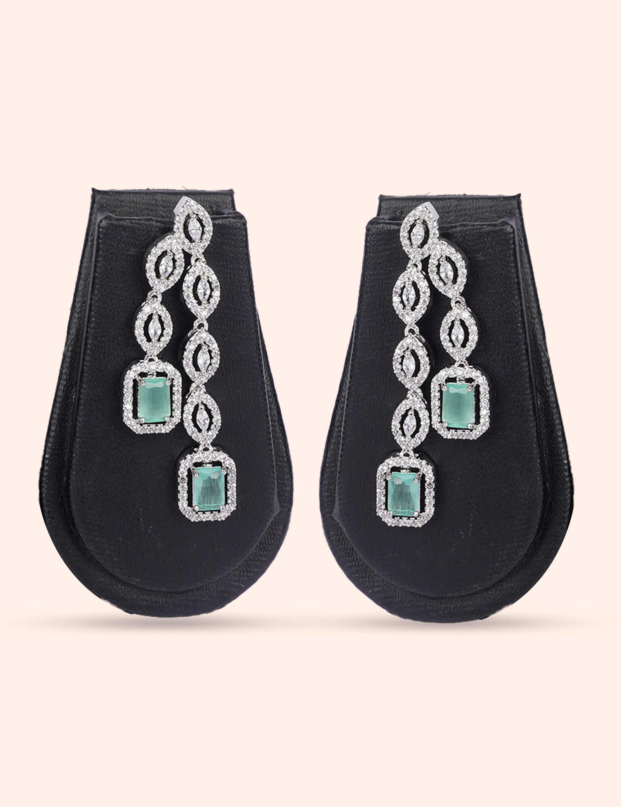 Sea Queen & Zirconia Diamond Statement Set by N Dazzles Designs