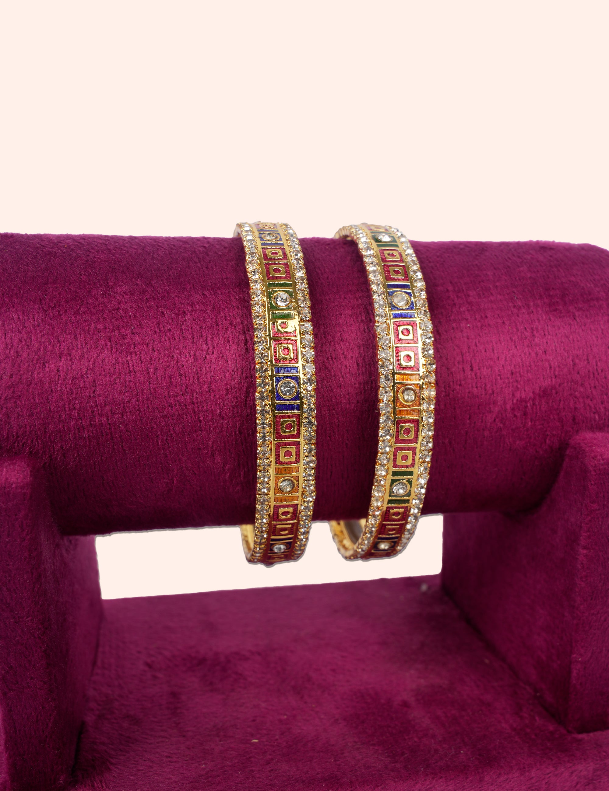 Multicolor Square Bangles