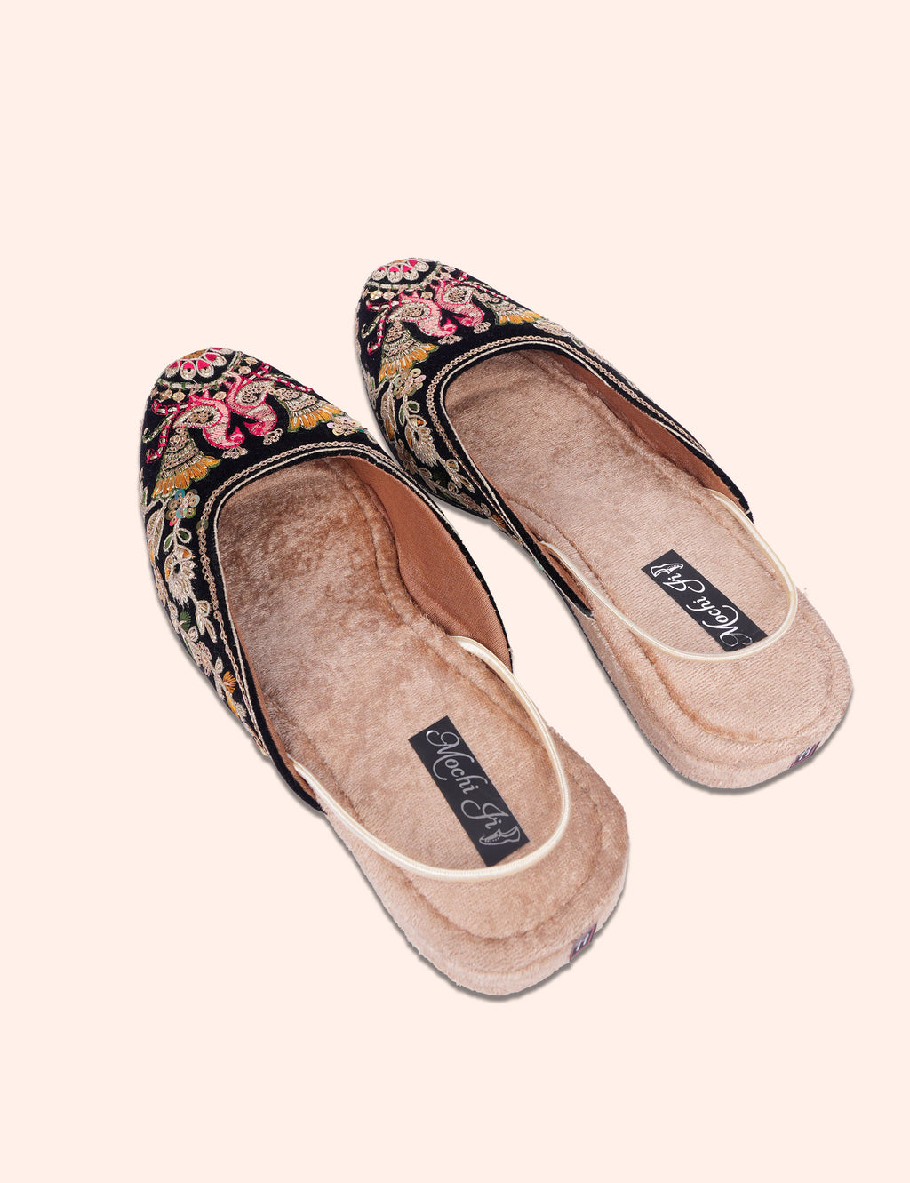 Heritage Black Jutti