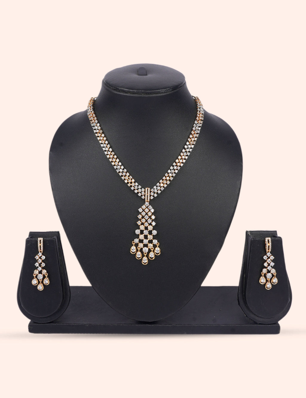 The Ivy Canopy & Zirconia Diamond Statement Set by N Dazzles Designs