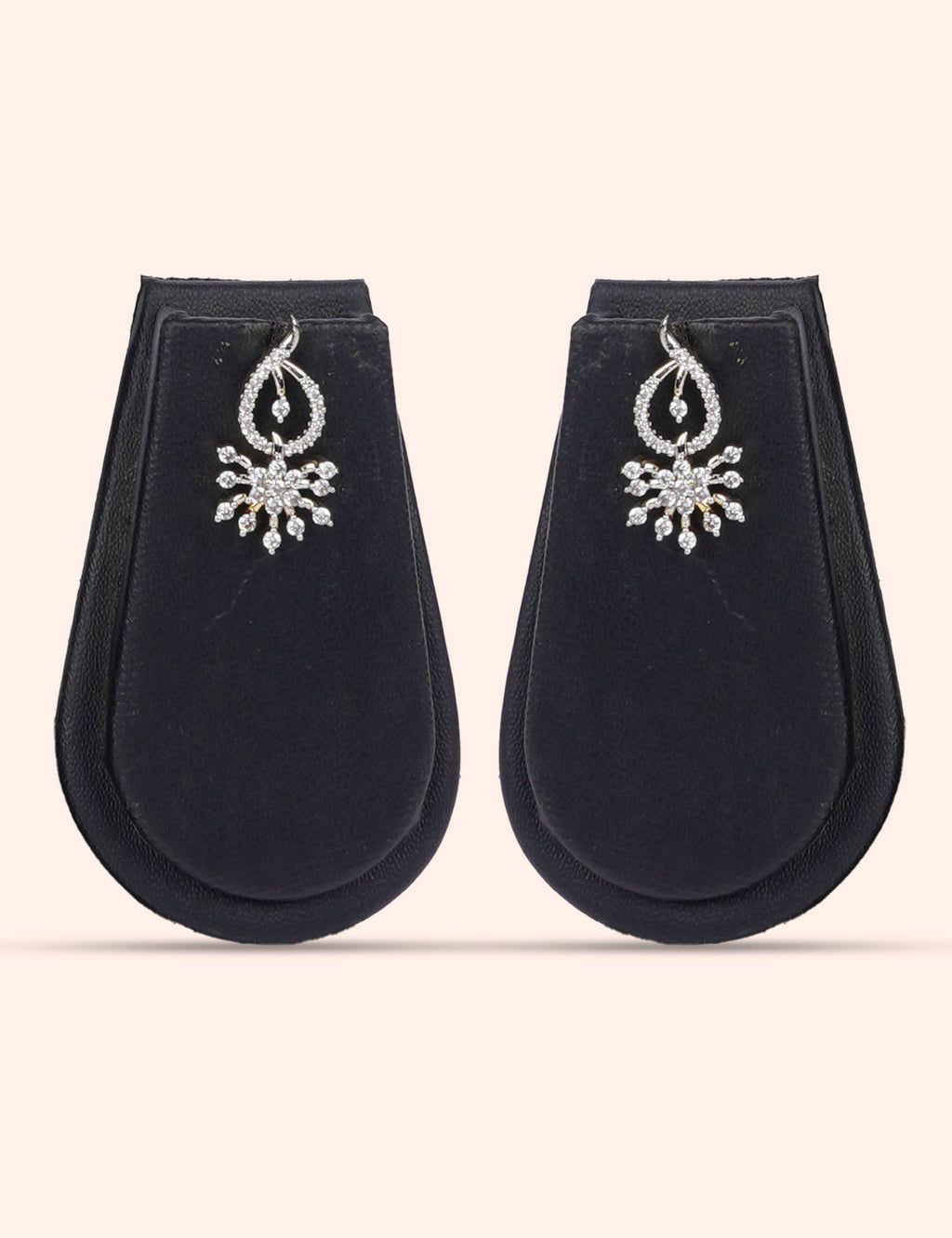 Emerald Citadel & Zirconia Diamond Statement Set by N Dazzles Designs