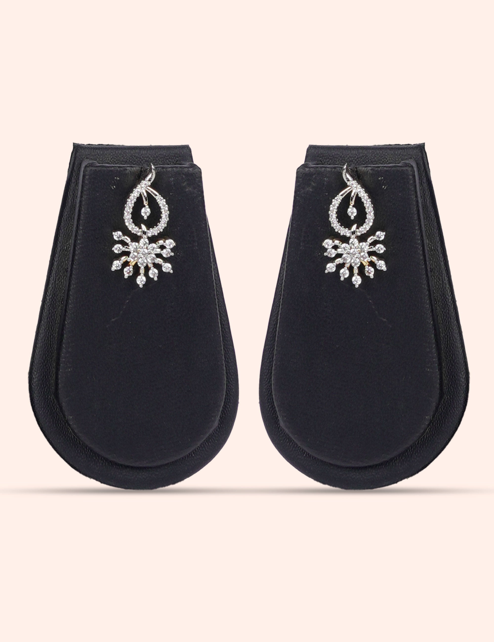 Emerald Citadel & Zirconia Diamond Statement Set by N Dazzles Designs