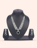 Verdant Queen Collection & Zirconia Diamond Statement Set by N Dazzles Designs
