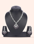 Shahi Gulnaar & Zirconia Diamond Statement Set by N Dazzles Designs