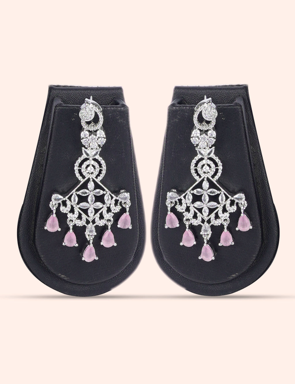 Shahi Gulnaar & Zirconia Diamond Statement Set by N Dazzles Designs