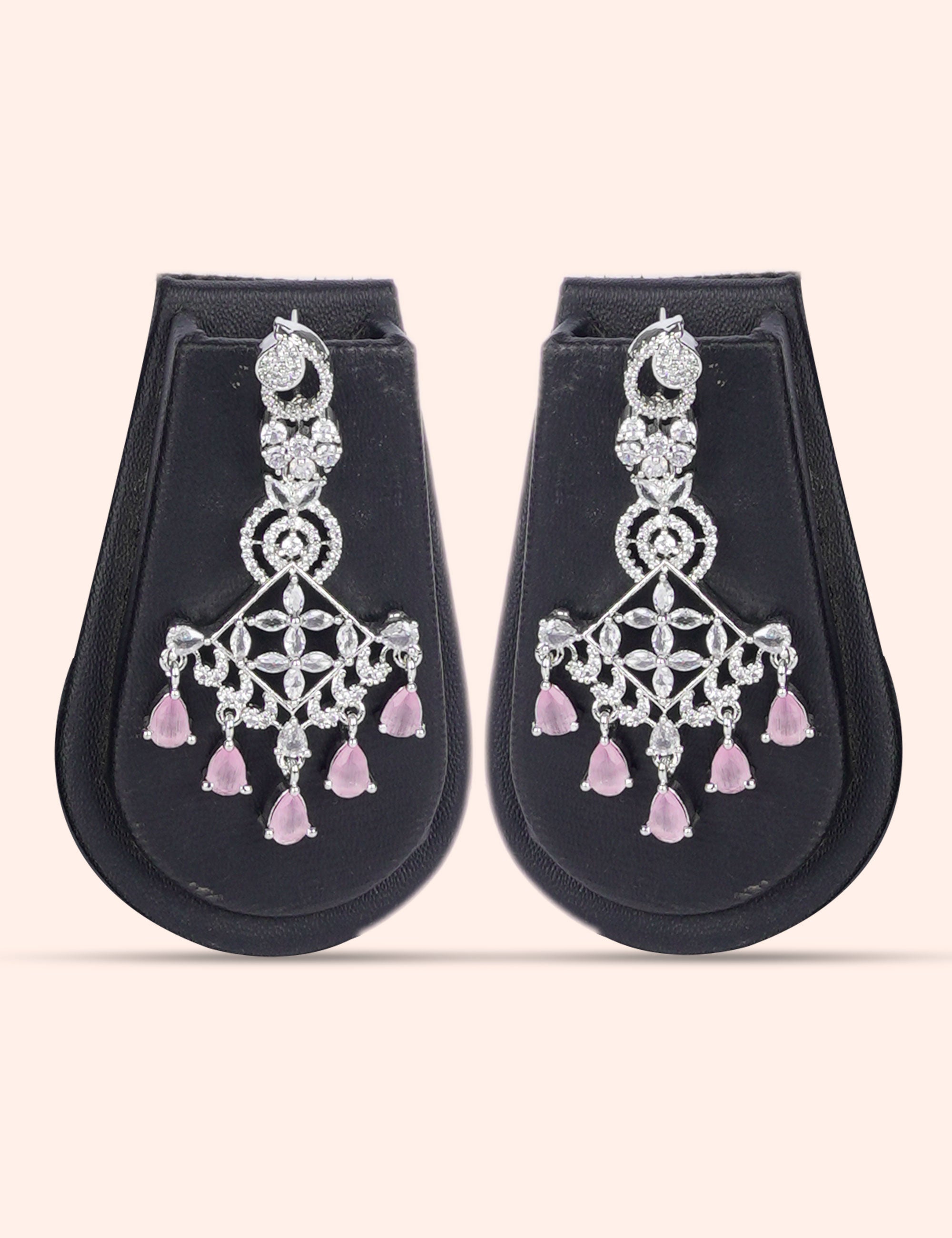 Shahi Gulnaar & Zirconia Diamond Statement Set by N Dazzles Designs